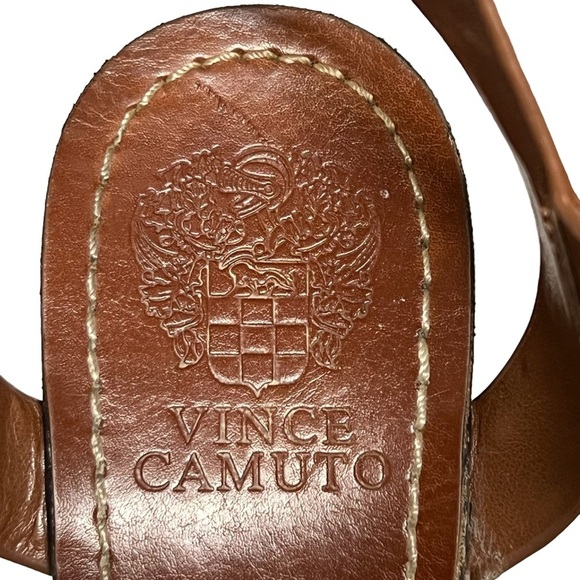 Vince Camuto Oriana Wedge Platform T-Strap Sandals Size 10 - Picture 8 of 10